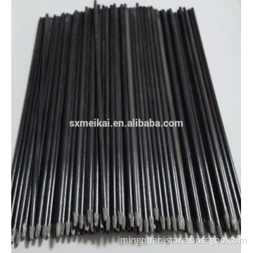 Svart glasfibersticka / glasfiberstöd avsmalnande ände